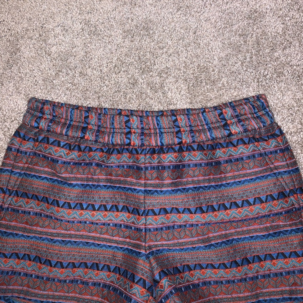 J Crew Red, Blue & Black High Waist shorts size 2 - Picture 4 of 9